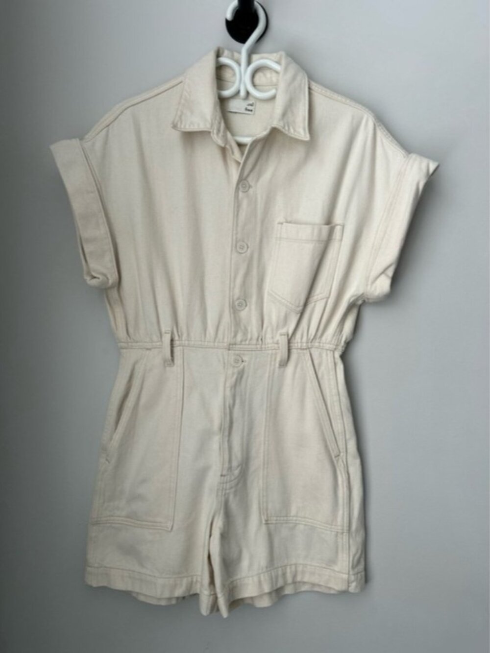 Wilfred Free Denim Romper